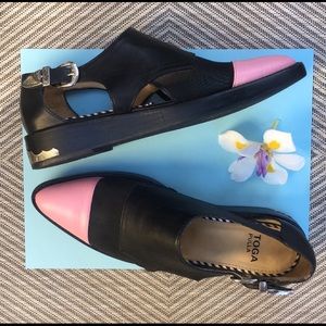 Toga Pulla Colette Western Oxford monk shoe